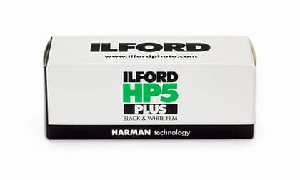 Ilford HP5 120 format film