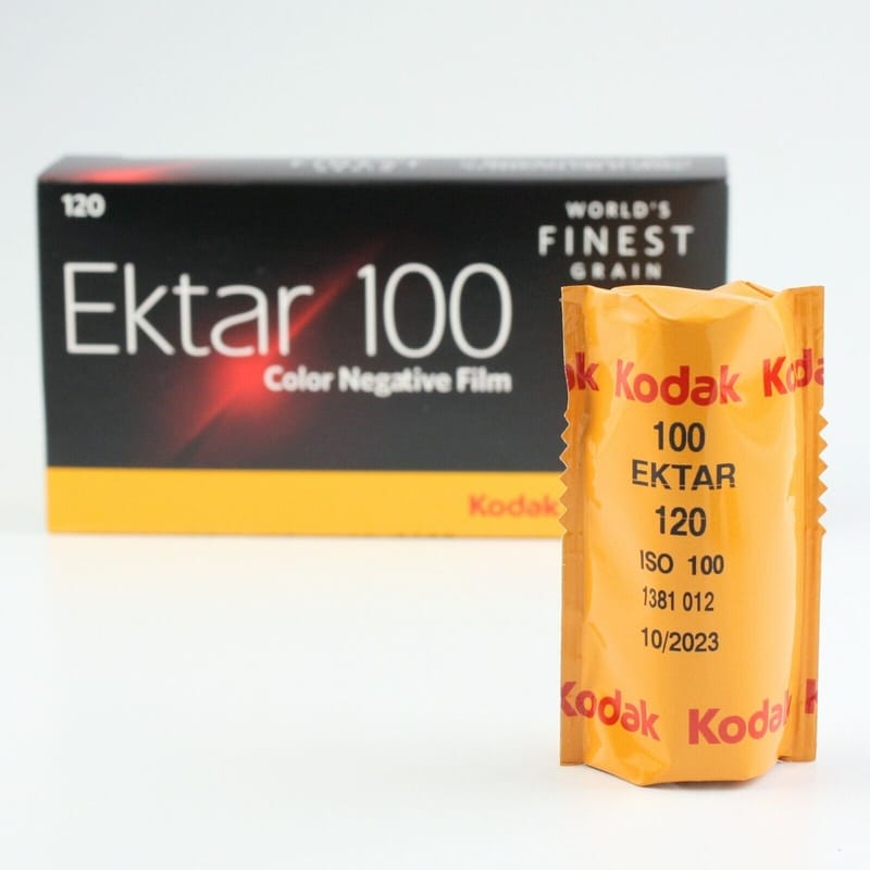 Kodak Ektar 100 Box and Cassette