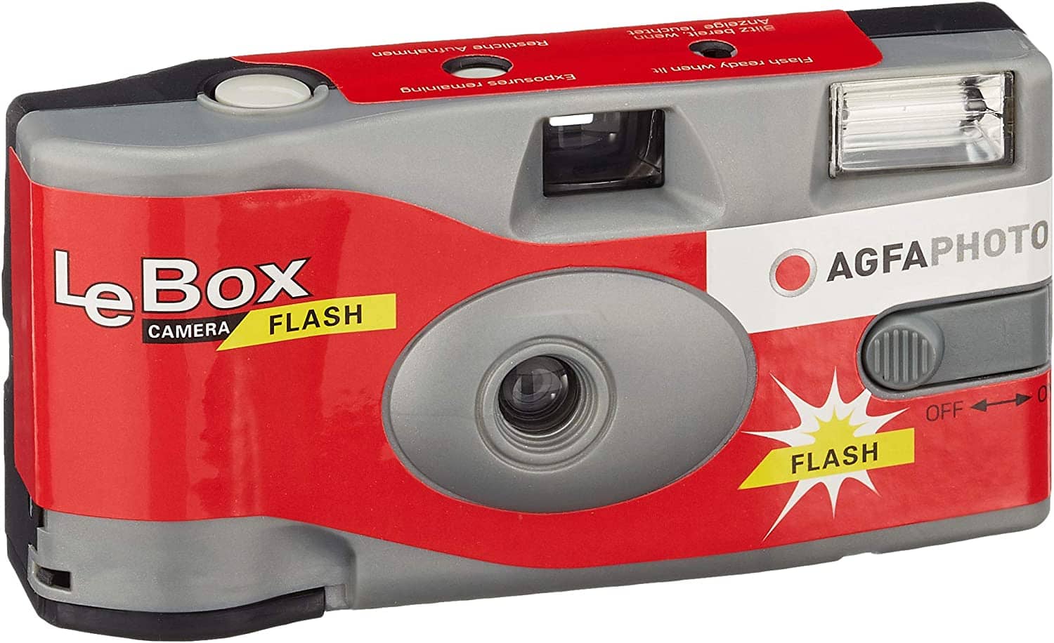 最高級 AgfaPhoto Reusable Photo Camera 35ｍｍ red